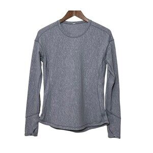 Lululemon Outrun Long Sleeve Top Women’s Size 6 Grey Running Activewear